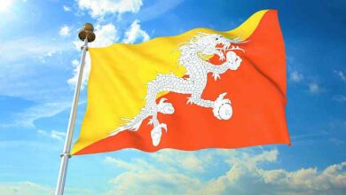 Bhutan flag